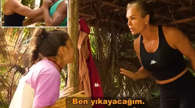 In Survivor, Nagihan hospitalized Seren Ay.