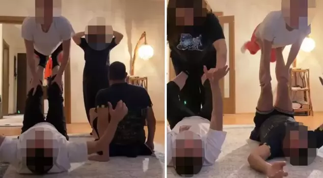 The new trend that has caused an uproar on social media: Swinger yoga.