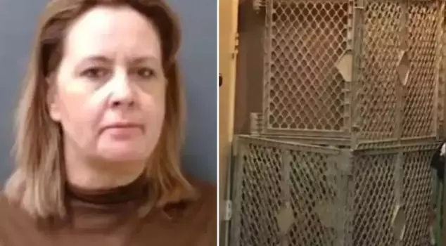 Texas horror house: Mother who locked her adopted children in a cage sentenced to 80 years in prison.