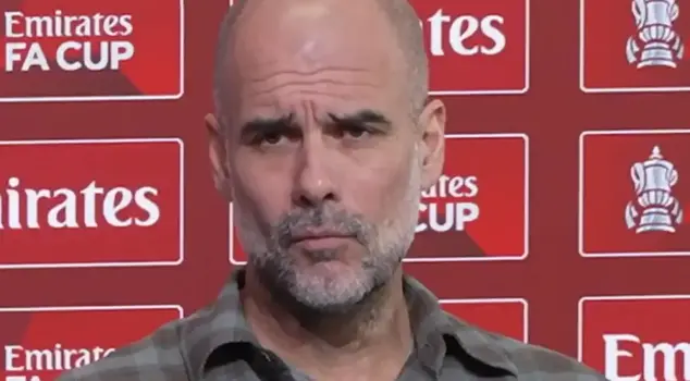 The event that marked the press conference! Guardiola's offer shocked the journalist.