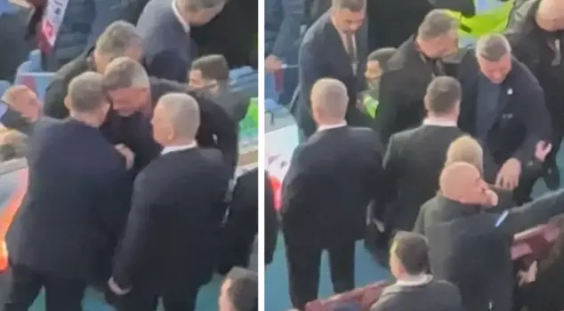 Sadettin Saran, Ertuğrul Doğan, and İbrahim Hacıosmanoğlu together.