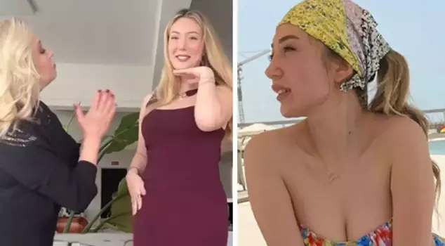 Yasmin Erbil's resemblance to her mother was surprising.