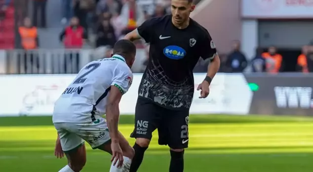 Amedspor missed the opportunity to take the lead.