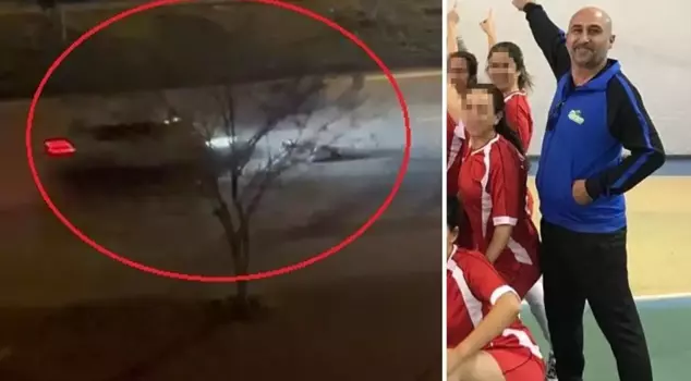 He passed over the teacher who was lying unconscious in the sweat.