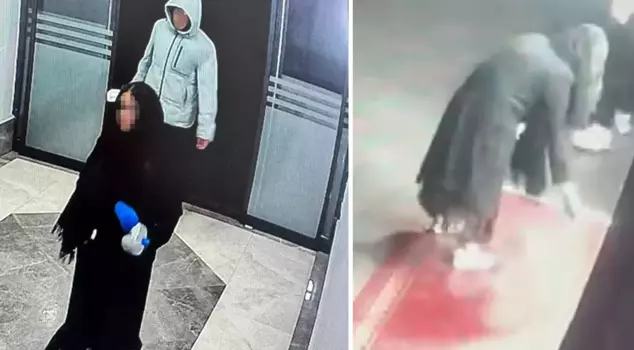 Panic in the apartment: They came in the dark and poured urine and dust.