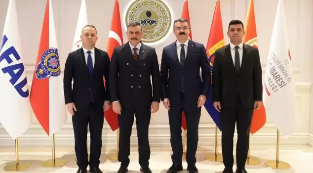 A congratulatory visit to Minister Çiftçi, one of the important figures of the state.