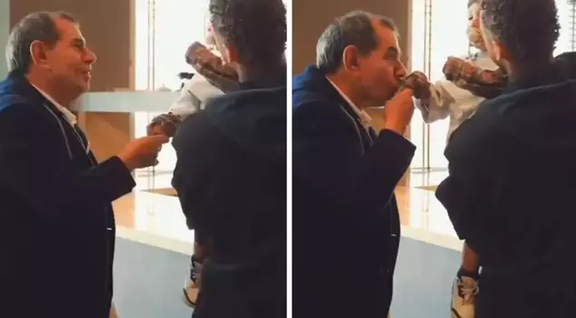 The highly praised meeting of Dursun Özbek and Noa Lang.