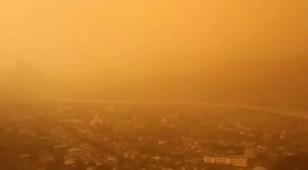 The false spring is coming to an end! A storm will destroy, and mud will rain down from the sky.