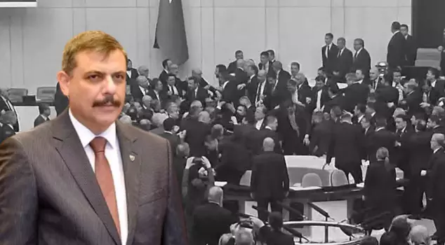 Interior Minister Çiftçi reacts to CHP's occupation of the podium: It was unworthy of our Parliament.