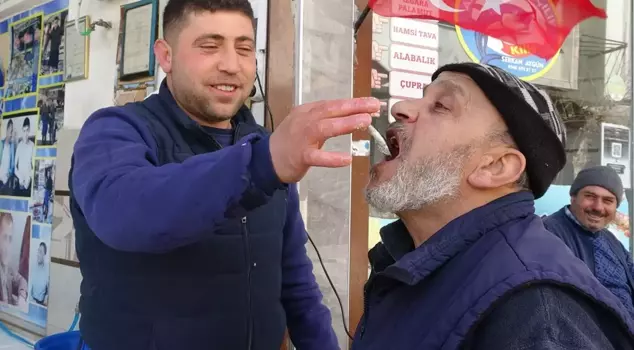 After days, when he saw it on the counter, he couldn't resist and popped it into his mouth raw.