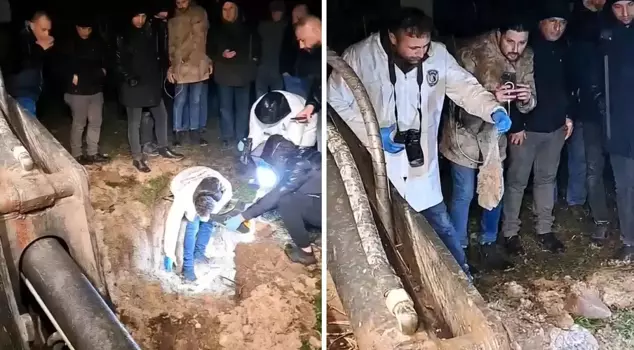 The mysterious package buried in the cemetery stirred the neighborhood.