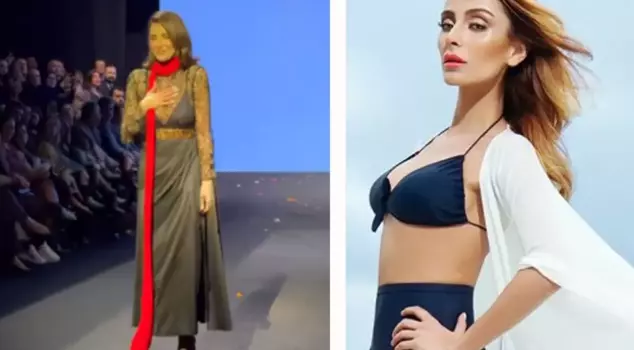 Özge Ulusoy's unfortunate moments on the runway were frightening.
