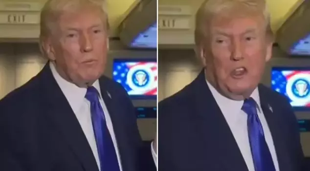 The question Trump didn't want to answer! The color of his face changed.