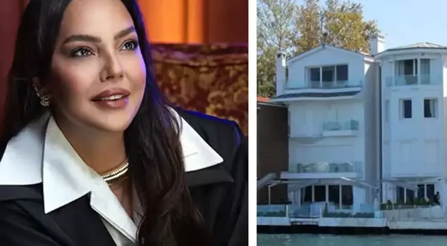 The new images of the twin mansions left by Ebru Gündeş to her daughter have drawn attention.