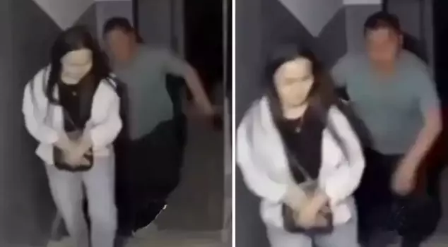 Attempted assault on a little girl in the apartment.