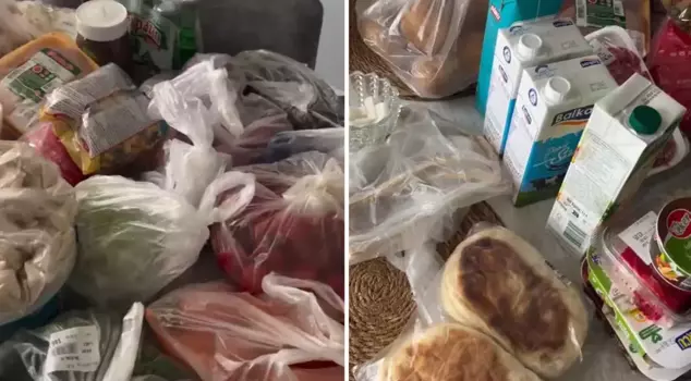 A citizen shopping for Ramadan rebelled against the money he paid: It's not a joke, I'm in shock.