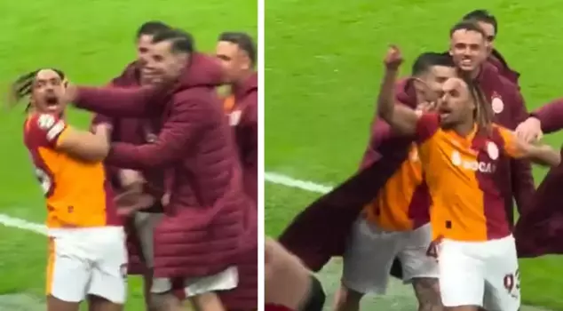 It has been revealed who Sacha Boey made a gesture to after the goal.