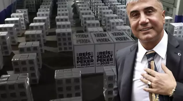 Sedat Peker prepared tens of thousands of food packages for the month of Ramadan.