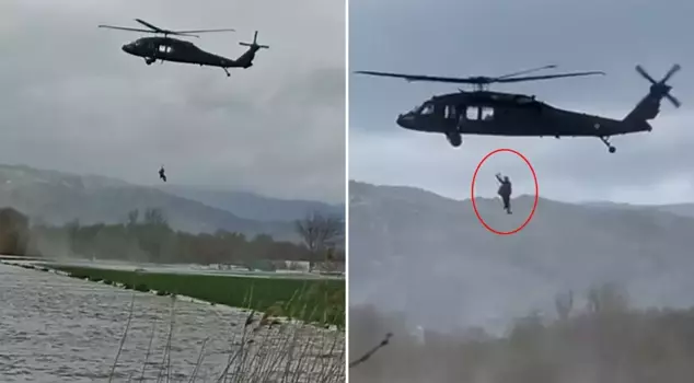 A week trapped on the roof! The muhtar noticed it by chance, and a movie-like operation began.