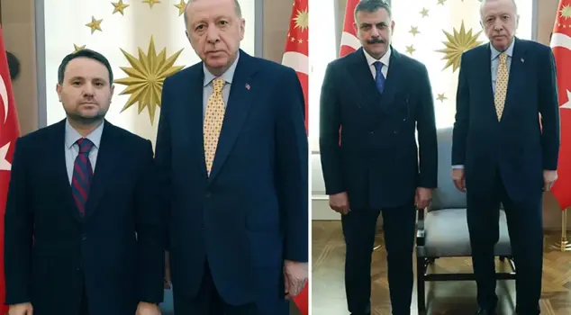 President Erdoğan received Ministers Gürlek and Çiftçi.