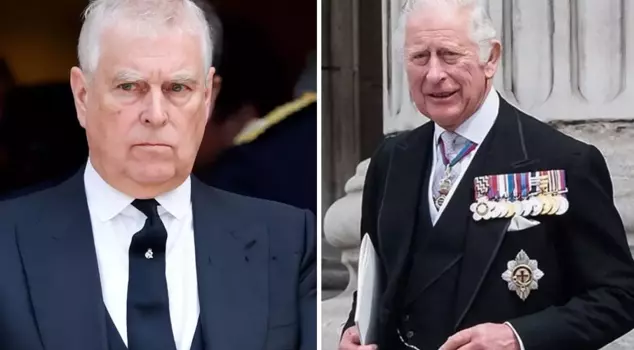 What is the British police accusing Prince Andrew of? The King's first response has arrived.