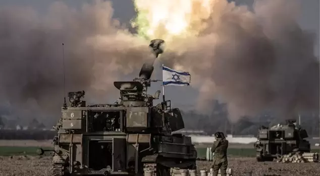 Israel attacked many points in Lebanon.