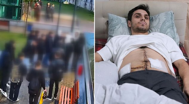 While trying to save the beaten child, he was stabbed six times! The horror didn't end.