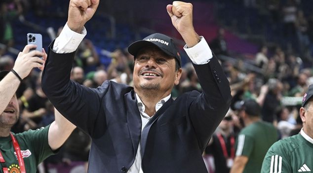 Ergin Ataman's Panathinaikos is the champion of the Greek Cup.