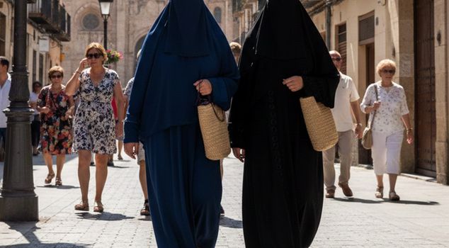 In Spain, due to the initiative of the far-right, the burqa and niqab have been banned in some municipalities.