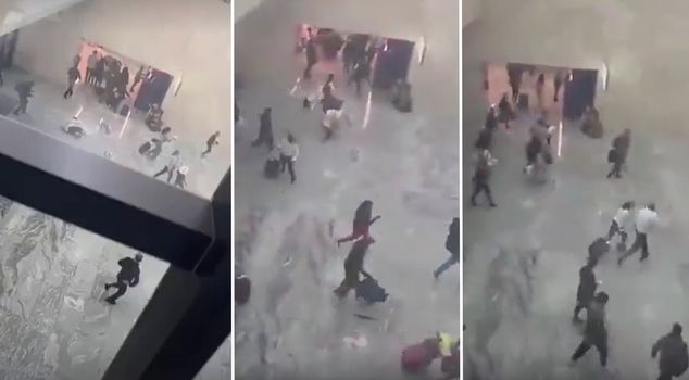 Банда сошла с ума! Они так захватили аэропорт.