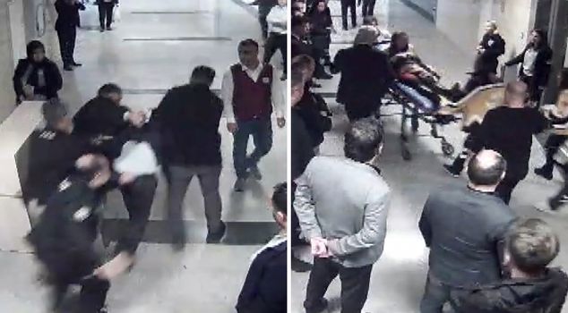 New footage has emerged from the incident where the prosecutor shot the judge at the Kartal Regional Court of Appeals.