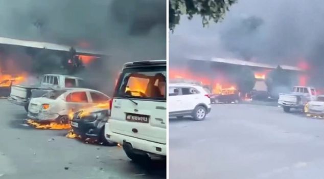 Mexico has turned into a battlefield in a day! The streets are ablaze.