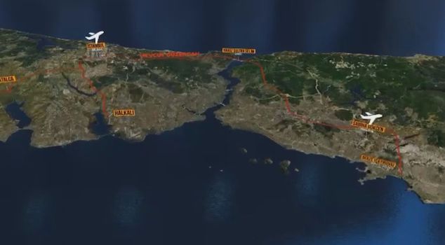 A new railway that will cross Istanbul from end to end! Here are the routes.
