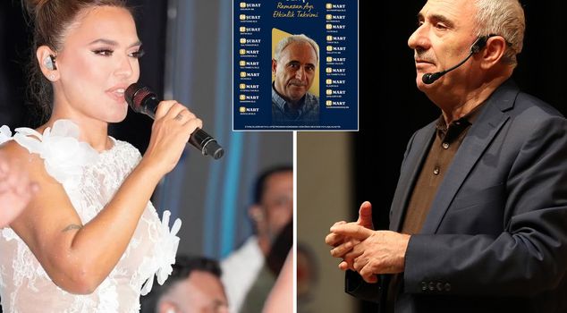Nurullah Genç's Ramadan event calendar reminded people of Demet Akalın's words.