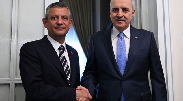 The visit of the Speaker of the Grand National Assembly of Turkey, Numan Kurtulmuş, to CHP leader Özgür Özel for a 
