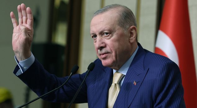 A birthday surprise for President Erdoğan from the AK Party.