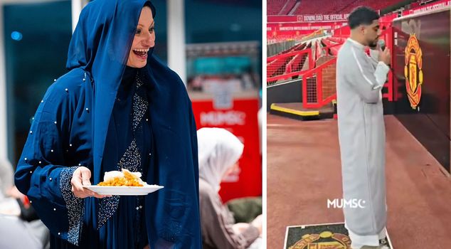 تكررت هذا العام أيضًا! ارتفعت صوت الأذان في أولد ترافورد