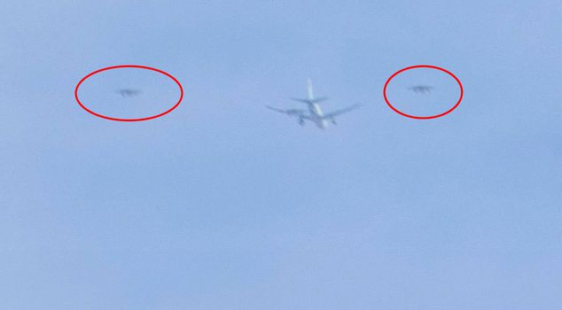 It's happening! Look at which country ghost planes have been spotted.