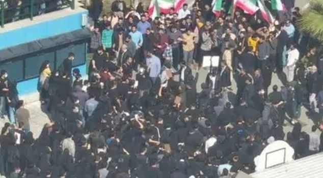 Protests in Iran have affected education, and universities have switched to remote learning.