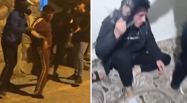 اعتدوا على شخص واحد وشاركوا الصور؛ تم بدء التحقيق