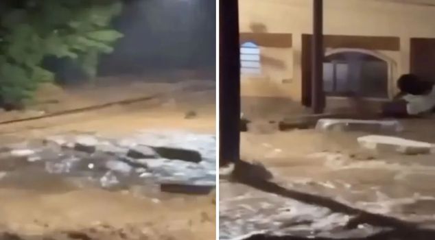 Severe rains in Brazil caused a disaster: Hundreds of coffins were dragged through the streets.