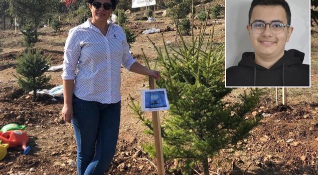 The mother who suffered a heart attack at her son's grave has passed away.
