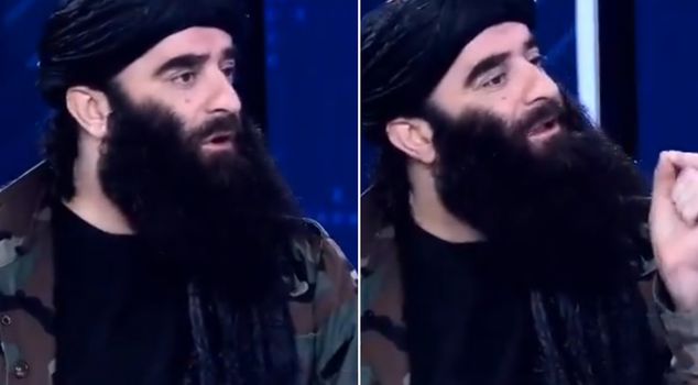 Chilling threat on state television during the war.