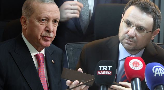 President Erdoğan addressed party members from Minister Gürlek's phone.