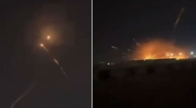The Patriot could not intercept it; U.S. soldiers recorded the Iranian missile that fell right at their feet.