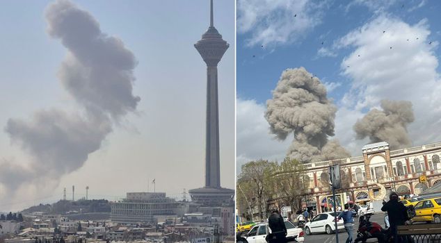 Explosions in Tehran! Here are the first images.