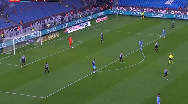 The event that marked the Trabzonspor-Fatih Karagümrük match.
