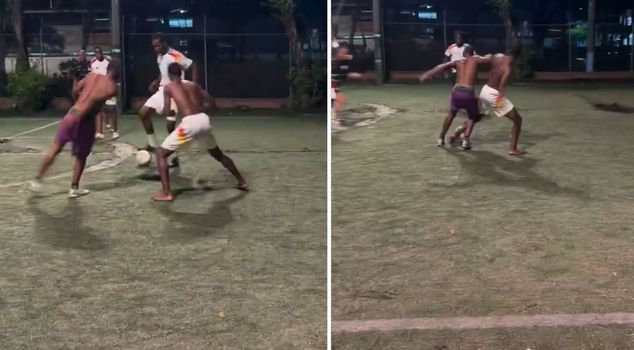 Look at what a professional football player, for whom millions are paid, has done.