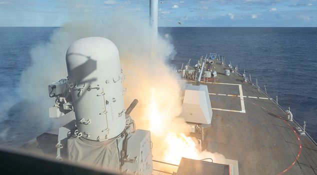 The USA used kamikaze drones for the first time.