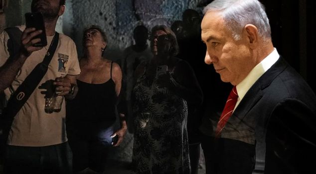 While the people are rushing to shelters, look at which country Netanyahu sought refuge in.